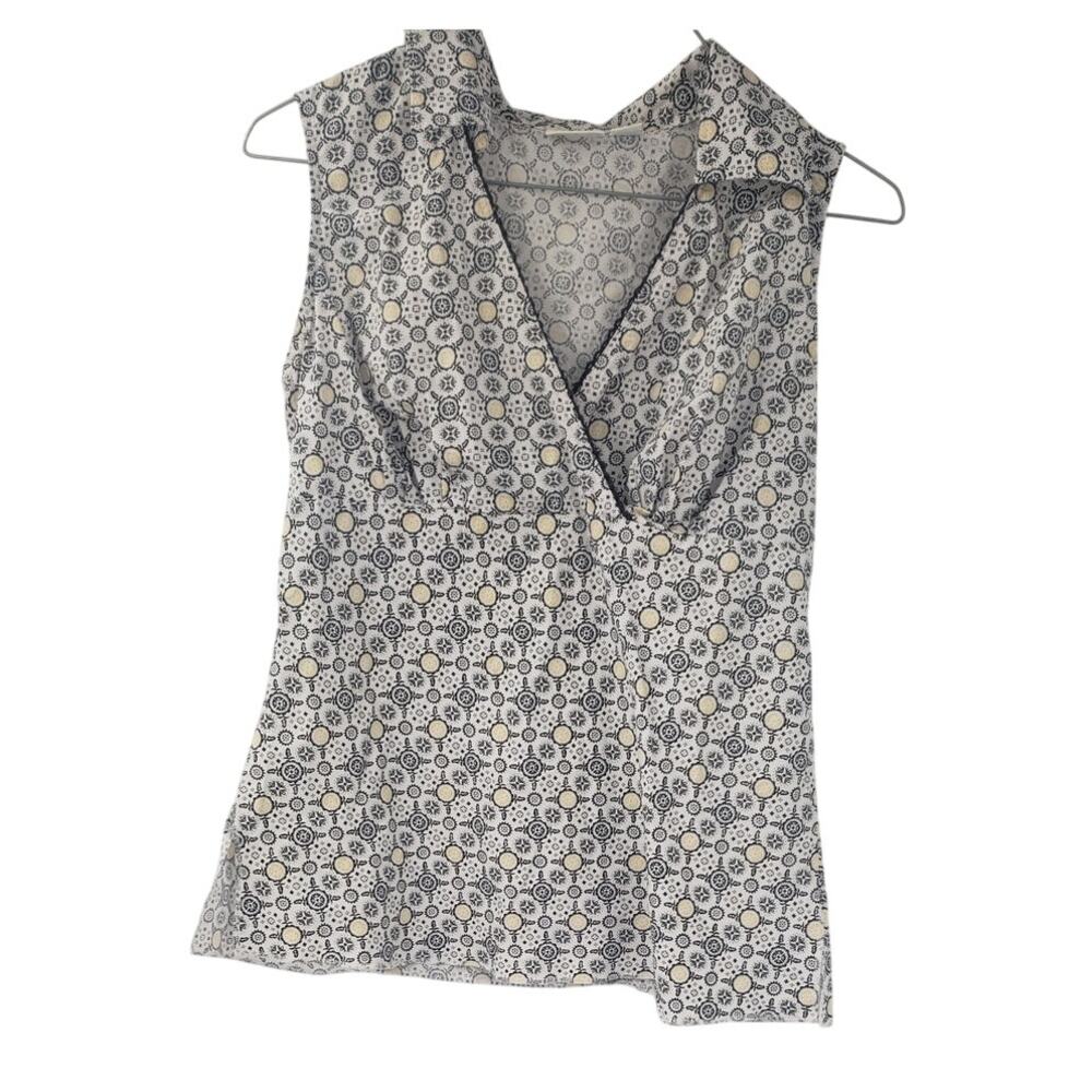 CATO V-Neck Sleeveless Tank Top Womens Size Small S